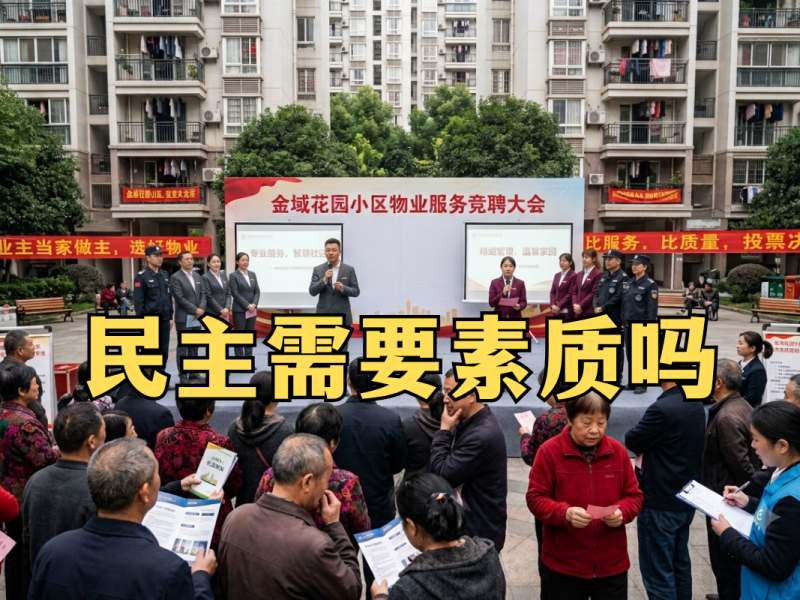 民主需要素质吗？