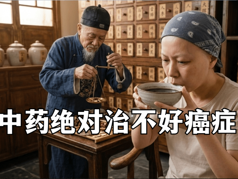 为什么中药绝对治不好癌症