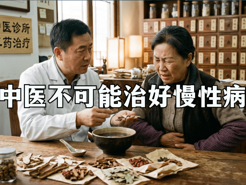 中医不可能治好慢性病