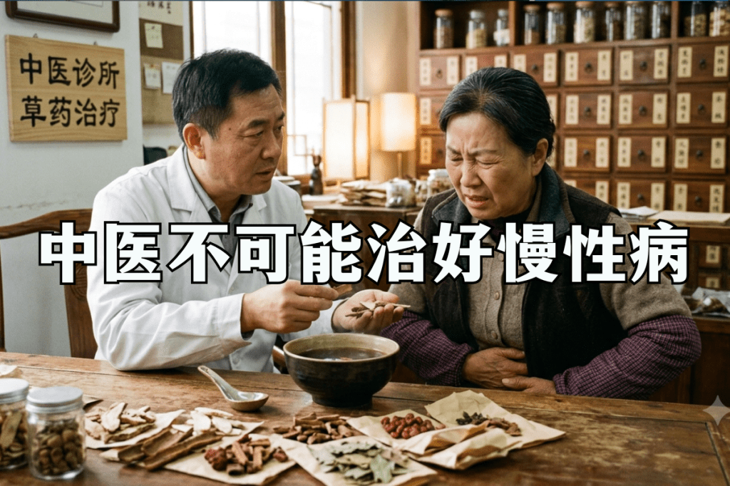 中医不可能治好慢性病
