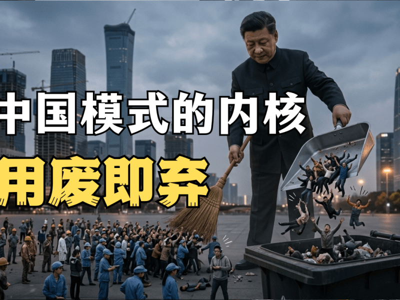 中国模式的内核：用废即弃